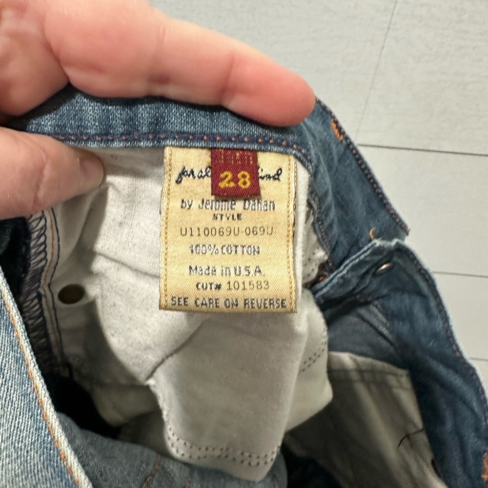 7FAM Bootcut Jeans Size 28 - Picture 4 of 8